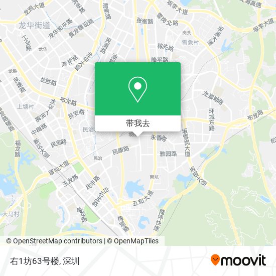 右1坊63号楼地图