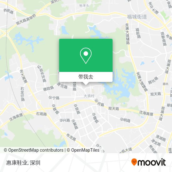 惠康鞋业地图