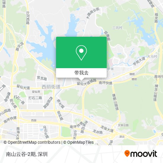 南山云谷-2期地图