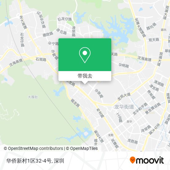 华侨新村1区32-4号地图