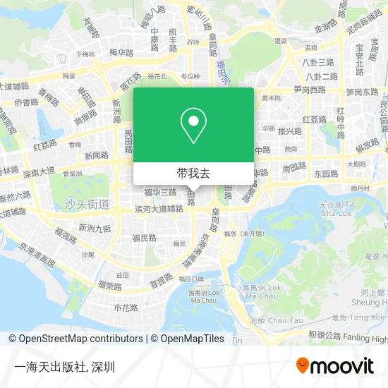 一海天出版社地图