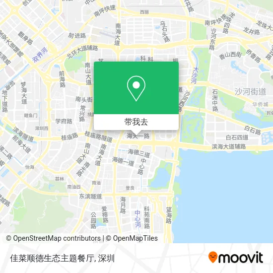 佳菜顺德生态主题餐厅地图