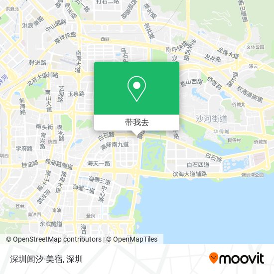 深圳闻汐·美宿地图