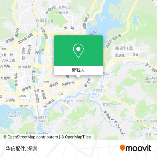 华信配件地图