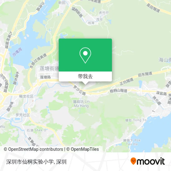 深圳市仙桐实验小学地图