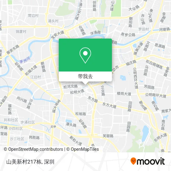 山美新村217栋地图