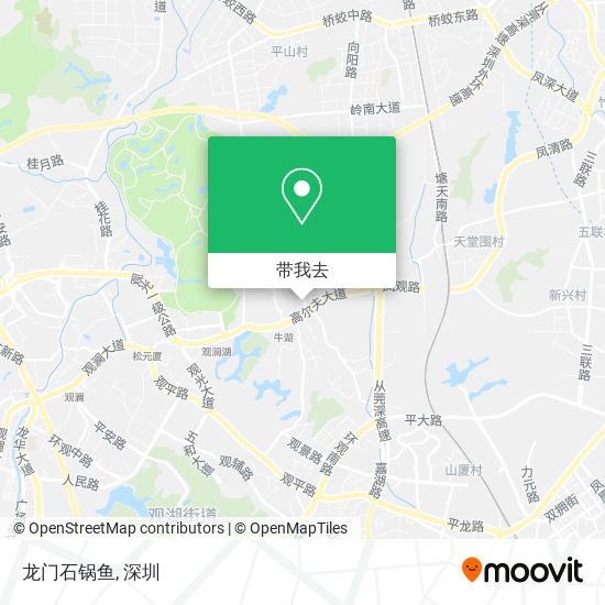 龙门石锅鱼地图