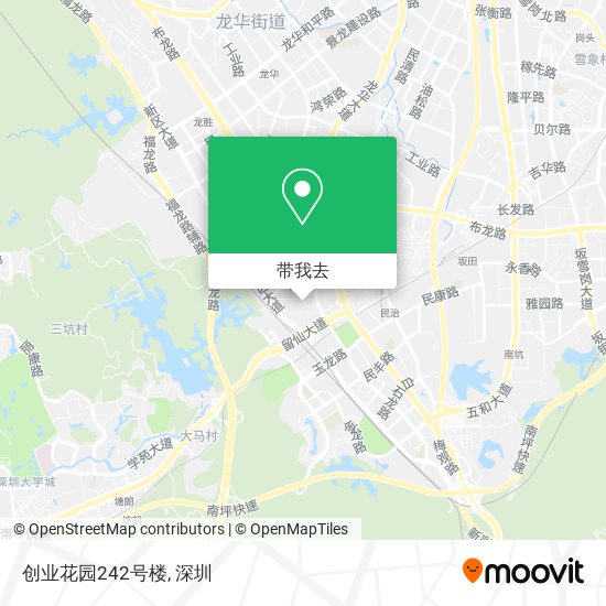 创业花园242号楼地图