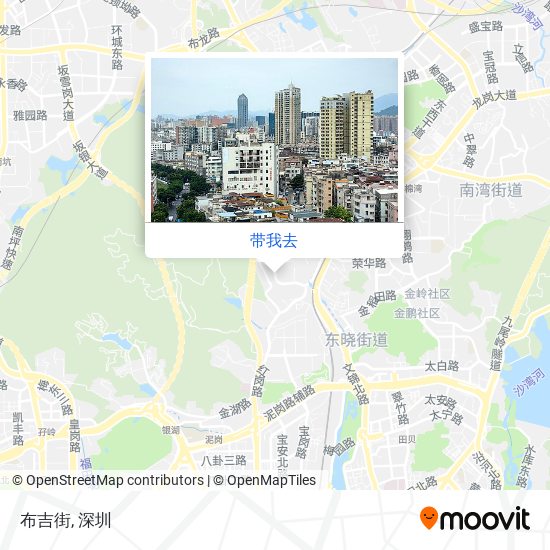 布吉街地图