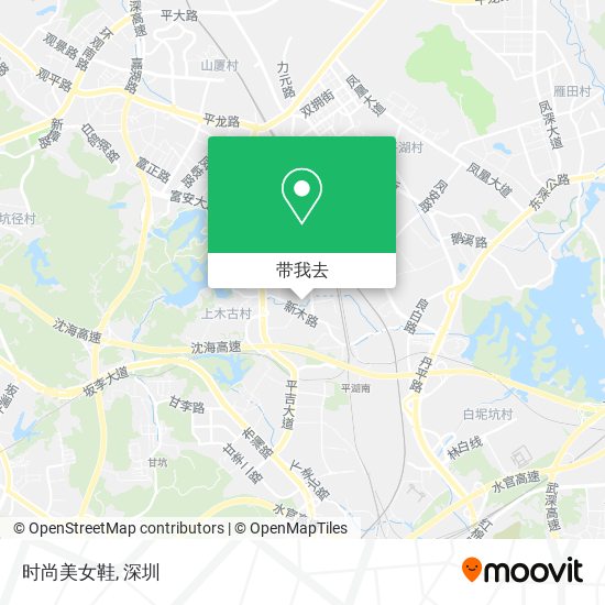 时尚美女鞋地图