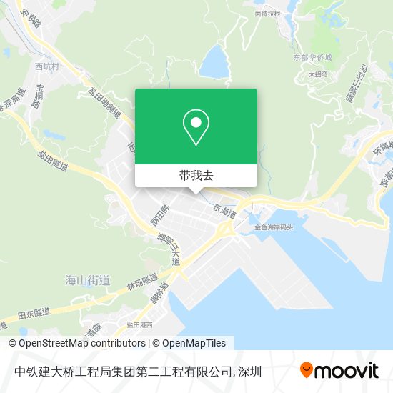 中铁建大桥工程局集团第二工程有限公司地图