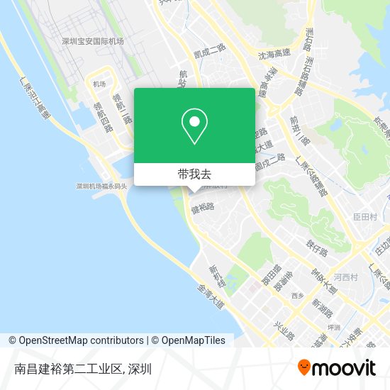 南昌建裕第二工业区地图