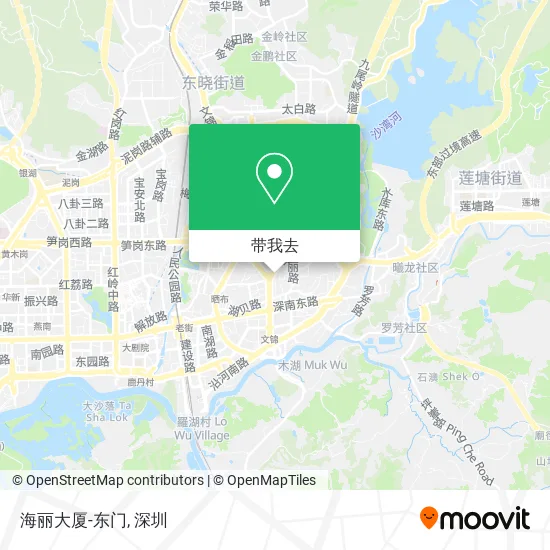 海丽大厦-东门地图