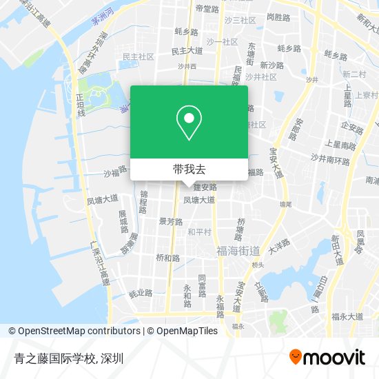 青之藤国际学校地图