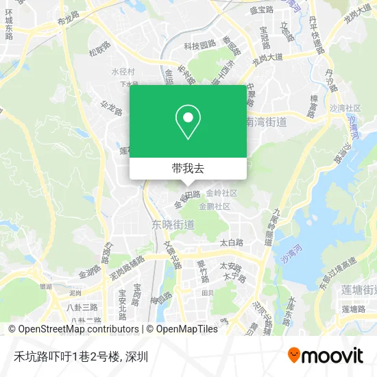 禾坑路吓吁1巷2号楼地图