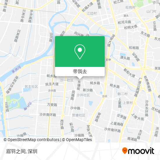眉羽之间地图