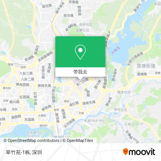 翠竹苑-1栋地图