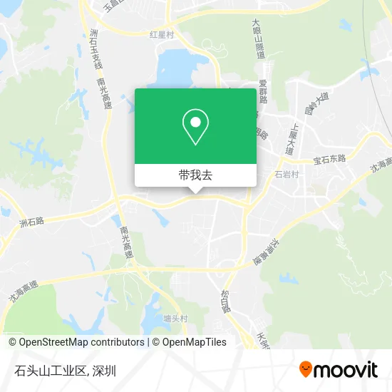 石头山工业区地图