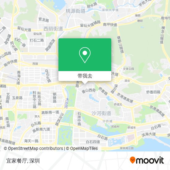 宜家餐厅地图