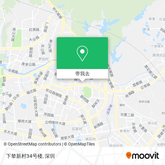下辇新村34号楼地图