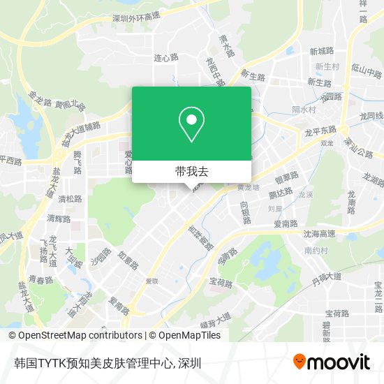 韩国TYTK预知美皮肤管理中心地图