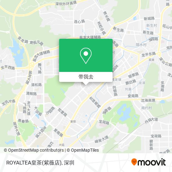 ROYALTEA皇茶(紫薇店)地图