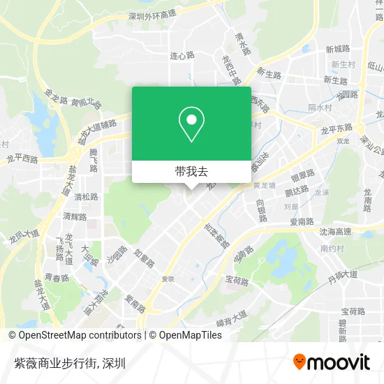 紫薇商业步行街地图