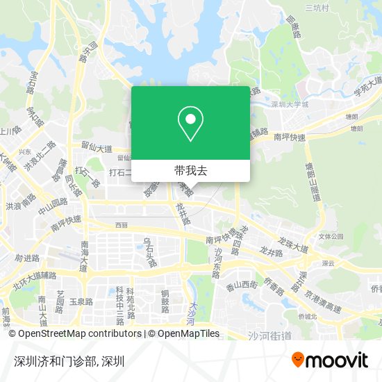 深圳济和门诊部地图