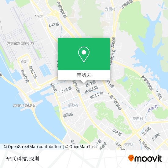 华联科技地图