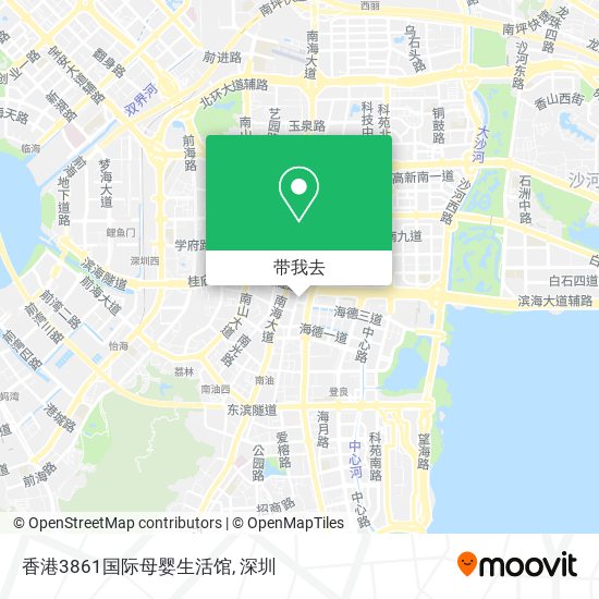 香港3861国际母婴生活馆地图