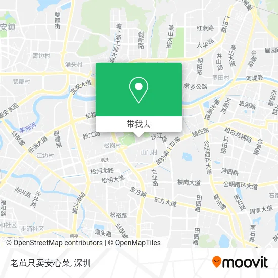 老茧只卖安心菜地图