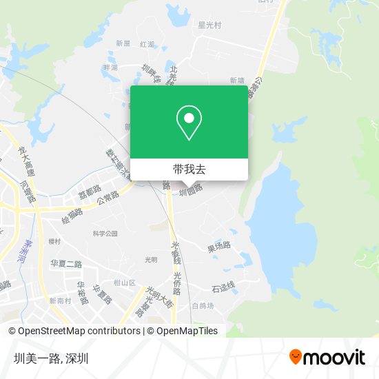 圳美一路地图