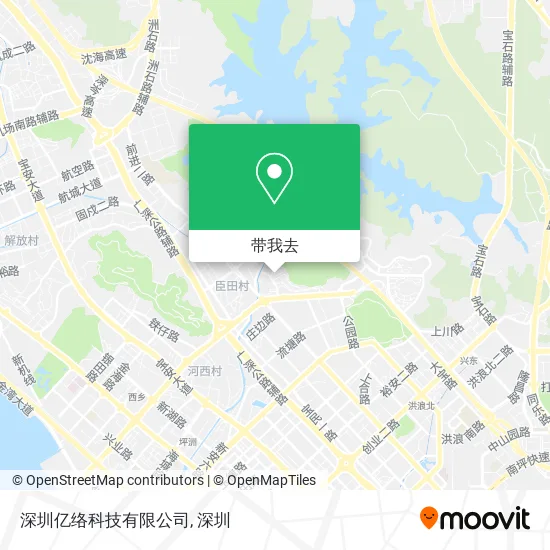 深圳亿络科技有限公司地图