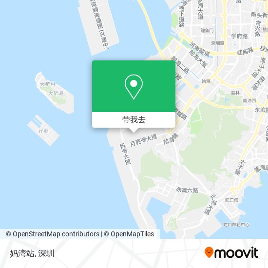妈湾站地图