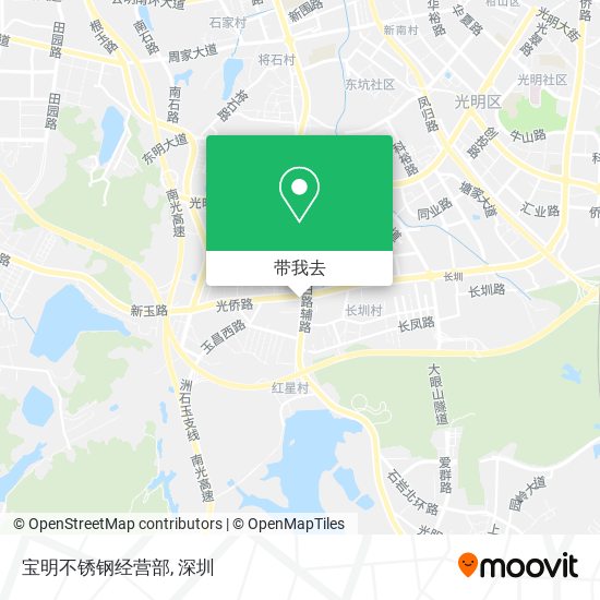 宝明不锈钢经营部地图