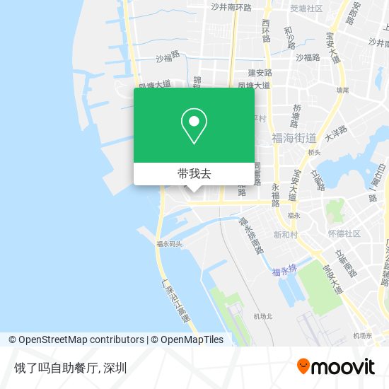 饿了吗自助餐厅地图