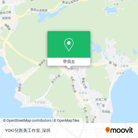 YOKI兒医美工作室地图