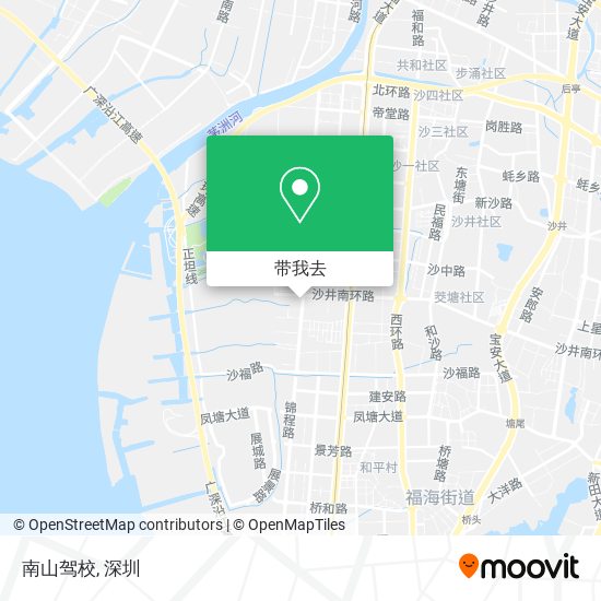 南山驾校地图