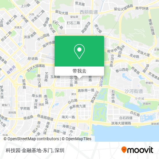 科技园·金融基地-东门地图