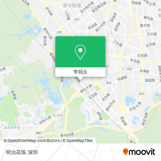 明治花场地图