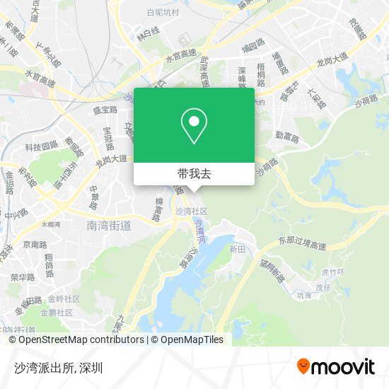 沙湾派出所地图