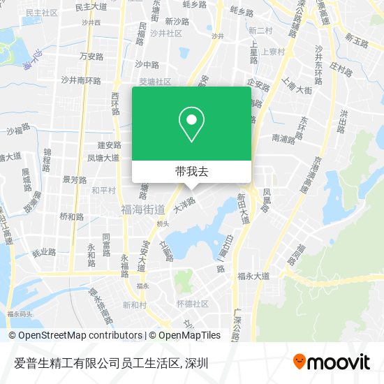 爱普生精工有限公司员工生活区地图