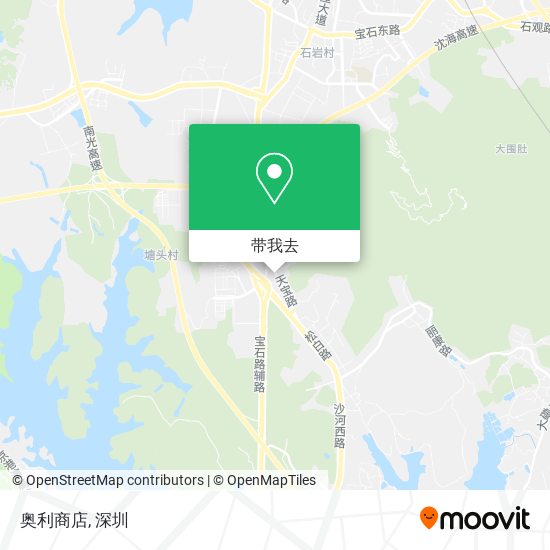 奥利商店地图