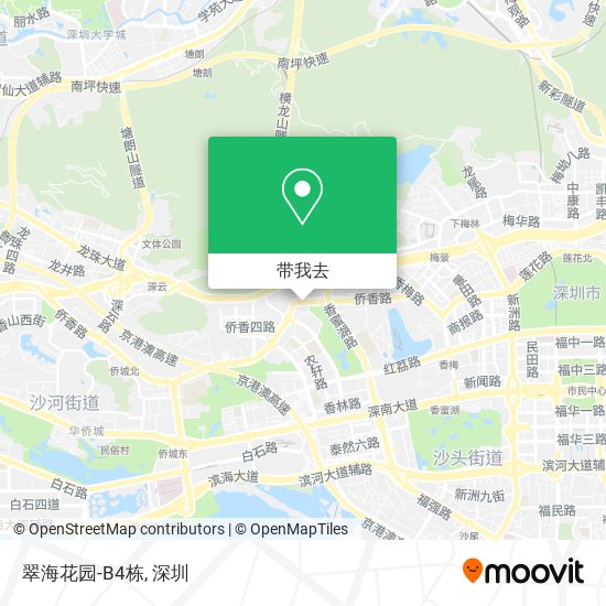 翠海花园-B4栋地图
