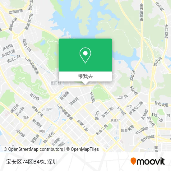 宝安区74区B4栋地图