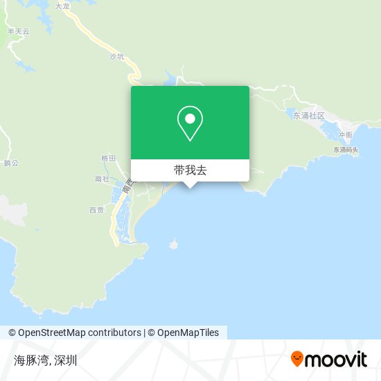 海豚湾地图
