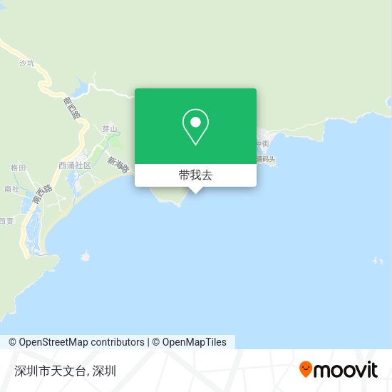 深圳市天文台地图