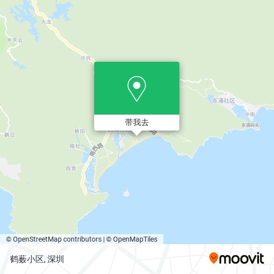 鹤薮小区地图