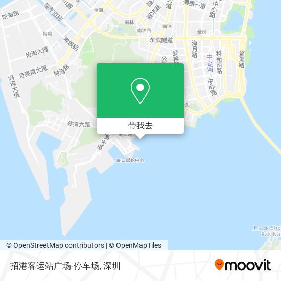 招港客运站广场-停车场地图