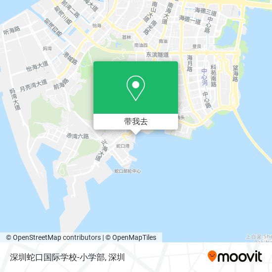 深圳蛇口国际学校-小学部地图
